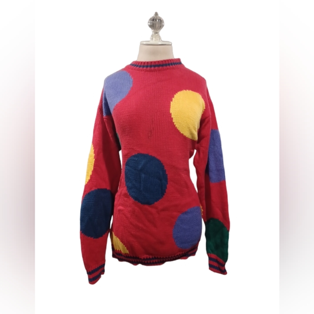 80s Polka Dot sweater